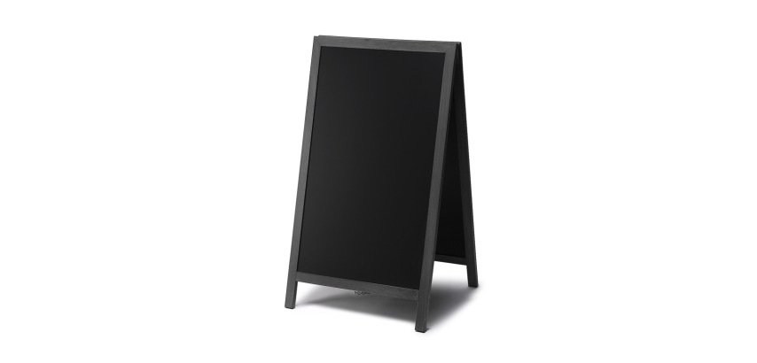 Natura Chalk A-Board Black 68 x 120 cm