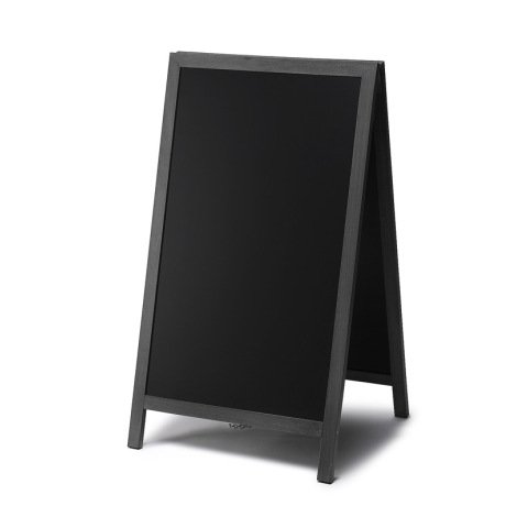 Pizarra de Caballete Premium Natura Grande Negra