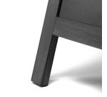 Natura Ardoise Chevalet 68 x 120 cm Noir