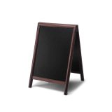 Pizarra De Caballete Premium Natura Marrón Oscuro