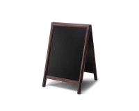 Pizarra De Caballete Premium Natura Marrón Oscuro