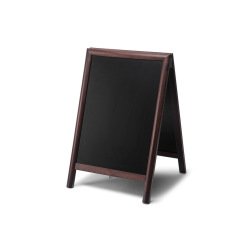 Pizarra De Caballete Premium Natura Marrón Oscuro