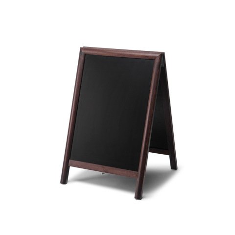 Pizarra de Caballete Premium Natura Marrón Oscuro
