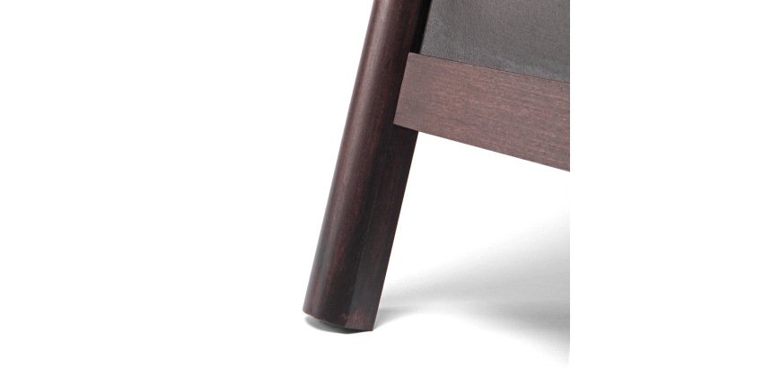 Natura Ardoise Chevalet 55 x 85 cm Marron Foncé