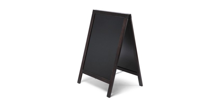 Natura Ardoise Chevalet Economique 55 x 85 cm Noir