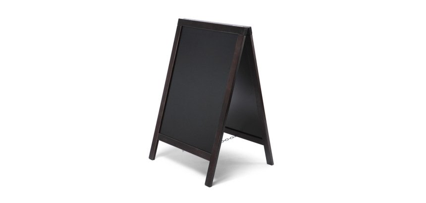 Natura Ardoise Chevalet Economique 55 x 85 cm Noir