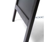 Natura Ardoise Chevalet Economique 55 x 85 cm Noir