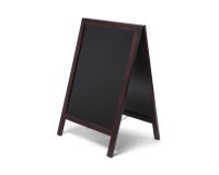 Pizarra De Caballete Económica Natura Marrón Oscuro