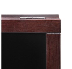 Lavagna a gesso Natura Classic Marrone Scuro 55 x 85 cm