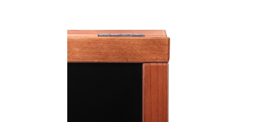 Kundenstopper Tafel Holz Economy Hellbraun (55x85)