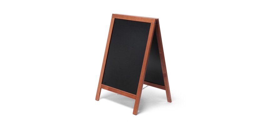 Natura Chalk A-Board Classic Light Brown 55 x 85 cm