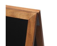 Natura Chalk A-Board Light Brown 55 x 85 cm