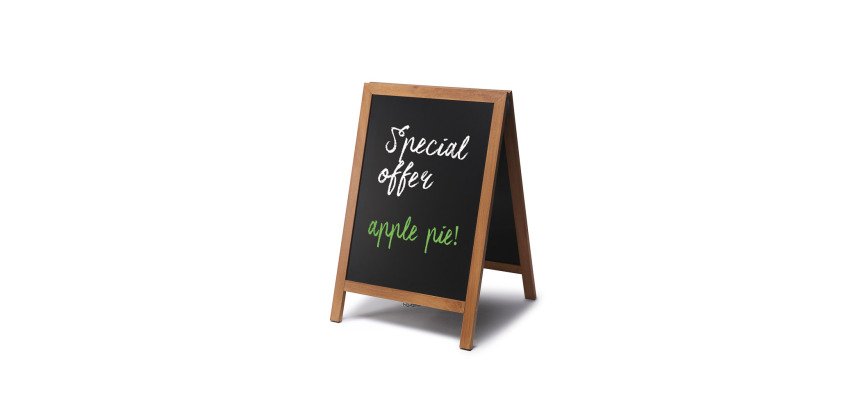 Natura Ardoise Chevalet 55 x 85 cm Brun Clair