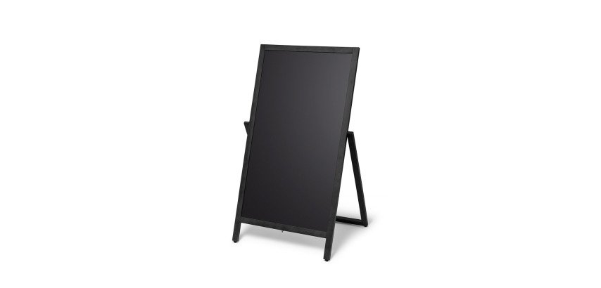 Chevalet Flip en Bois 55 x 105 cm Noir