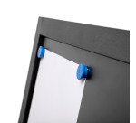 Chevalet Flip en Bois 55 x 105 cm Noir