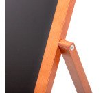 Chevalet Flip en Bois 55 x 105 cm Brun Clair