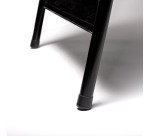 Chevalet Elegant en Acier avec Panneau Logo 50 x 70