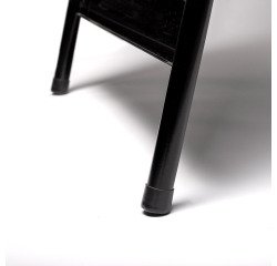 A-Board Elegant Steel with Logo Panel 50 x 70