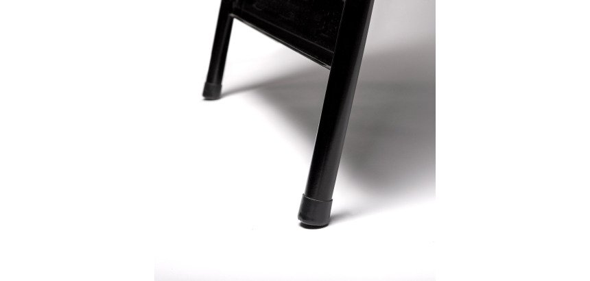 Chevalet Elegant en Acier avec Panneau Logo 50 x 70