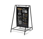 Chevalet Swing 50 x 70 cm Noir