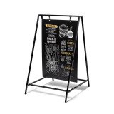Caballete de Pizarra Swing 50 x 70 cm Negra