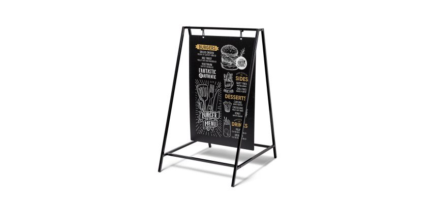 Chevalet Swing 50 x 70 cm Noir