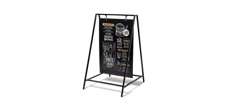 Chevalet Swing 50 x 70 cm Noir