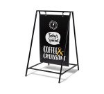 Chevalet Swing 50 x 70 cm Noir