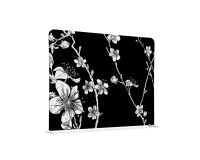 Textile Room Divider EU 150-150 Double Ab. Black I7