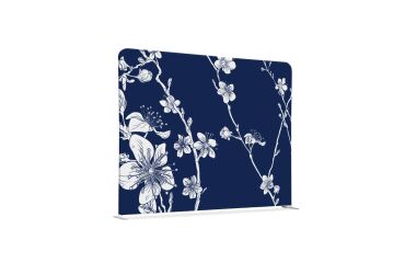 Textile Room Divider EU 150-150 Double Ab. Blue I8