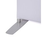 Cloison en tissu 150-150 Double Hexagone Gris