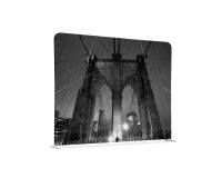 Scheidingswand Textiel 150-150 Dubbelzijdig New York Manhattan Brug