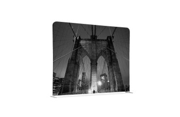 Scheidingswand Textiel 150-150 Dubbelzijdig New York Manhattan Brug