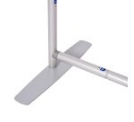 Cloison en tissu 150-150 Double Points Couleur Bleue