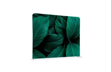 Textil Raumteiler 200-150 Doppel Botanische Grüne Blätter
