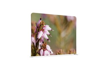 Textil Raumteiler 200-150 Doppel Pinke Blume Erica