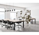 Textile Room Divider EU 200-150 Double Ab. Brown I9