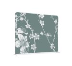Cloison en tissu 200-150 Double Fleurs de Cerisier Japonais Abstraites Vertes