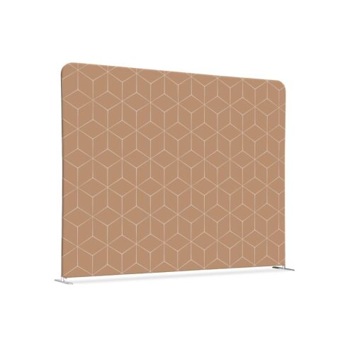 Separador textil 200-150 Doble Hexágono Beige