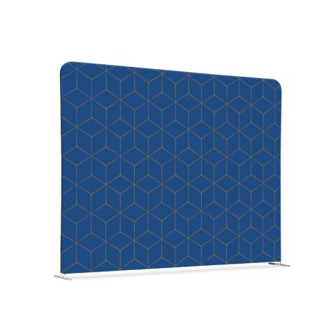 Separador textil 200-150 Doble Hexágono Azul-Marrón