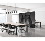 Cloison déco horizontale en tissu motif New York Manhattan