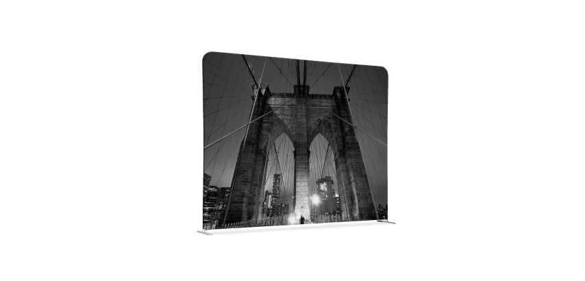 Textil Raumteiler 200-150 Doppel New York Manhattan Brücke