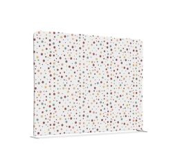 Cloison En Tissu 200-150 Double Points Couleur Terre