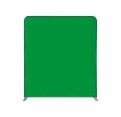 Zipper-Wall Straight Basic 200 x 230 cm Fond Vert Chroma Key