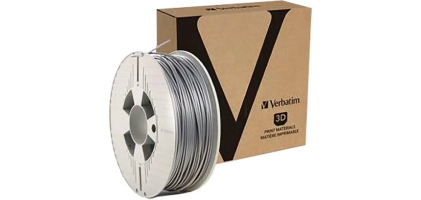 Verbatim - silver, RAL 9006 - PLA filament