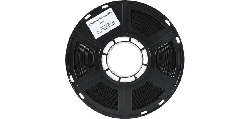 Flashforge FF0016 matériel d'impression 3D Acide polylactique (PLA) Noir 500 g
