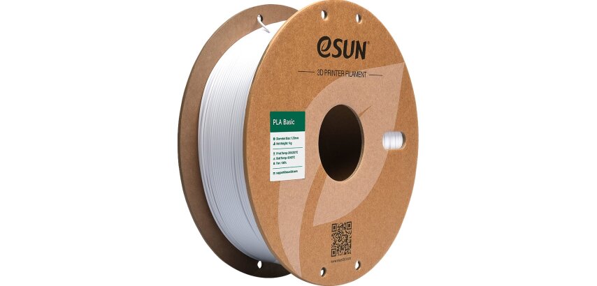 eSUN PLA BASIC 1.75mm COLD WHITE 1kg Polylactic Acid (PLA) Purple
