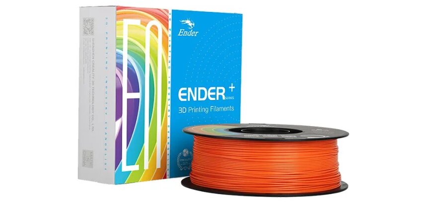 Filament 3D Creality PLA+ 1,75 mm Orange 1 kg