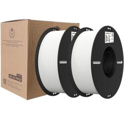 Filament 3D Creality PLA+ 1.75mm blanc 2x 1kg