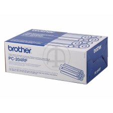 Brother - pack de 4 - noir - recharge ruban d'encre d'imprimante (transfert thermique)